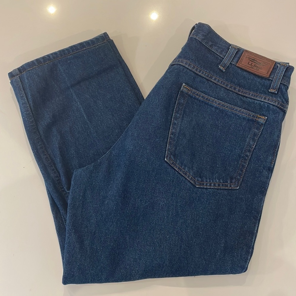 Vintage Cropped Men’s LL Bean Jeans
